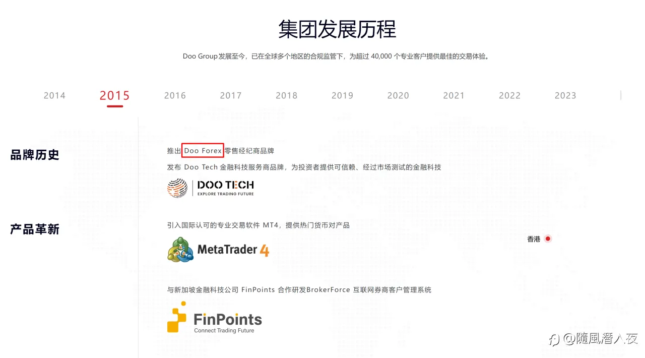 黑平台 Doo Prime 的前世今生